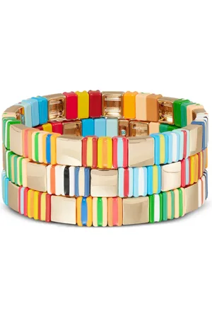 Roxanne Assoulin Set de tres pulseras Tutti Frutti