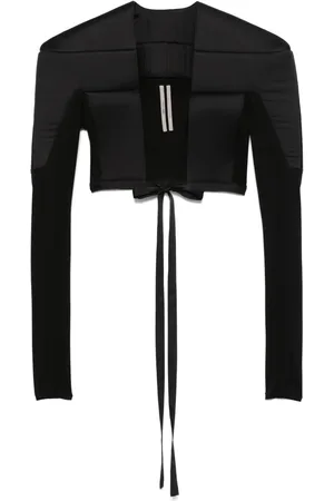 Rick Owens Top con paneles capitonados