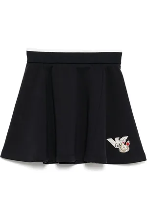 Emporio Armani Falda con logo bordado