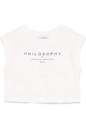 PHILOSOPHY DI LORENZO SERAFINI Camiseta con gato estampado