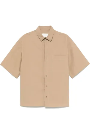 A PAPER KID Camisa con cuello italiano