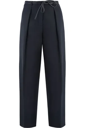 YVES SALOMON Pantalones con cinturón