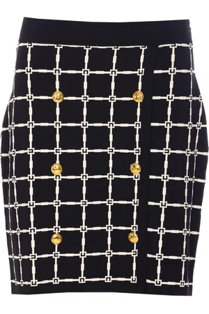 Elisabetta Franchi Falda corta con botones