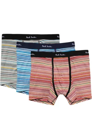 Paul Smith Juego de tres piezas de ropa interior Signature Stripe