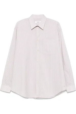 LANEUS Camisa con rayas estampadas