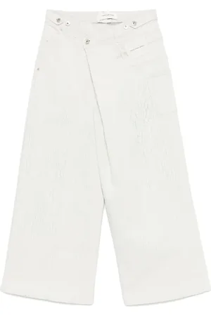 Feng Chen Wang Jeans asimétrico