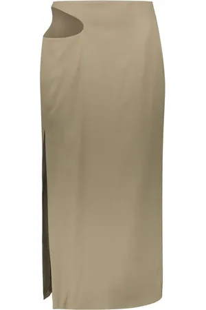 Low Classic Falda midi con aberturas