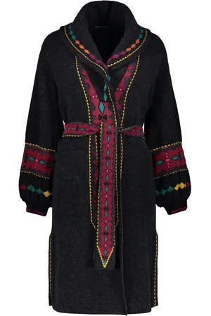Etro Embroidered dressing gown coat