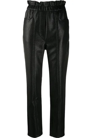Serafini Pantalones slim de piel artificial