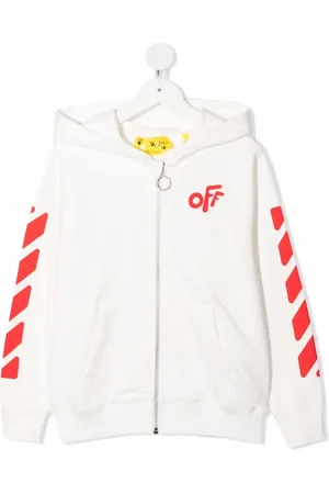 OFF-WHITE Hoodie con logo estampado