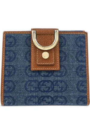 Gucci Cartera plegable con motivo GG 1990-2000