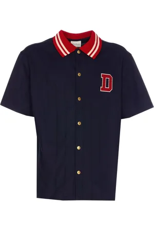 Drôle de Monsieur Playera tipo polo con detalle bordado