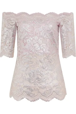 Paco rabanne Blusa con encaje floral