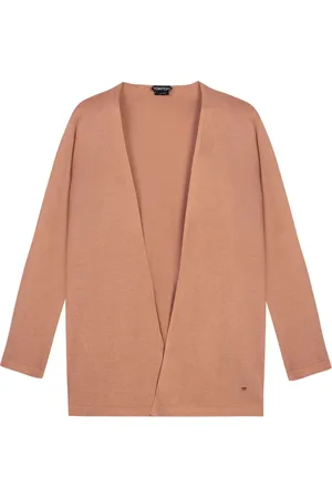 Tom Ford Cárdigan con placa del logo