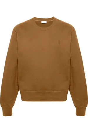 Saint Laurent Sudadera con logo bordado