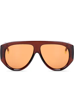 Estile Lentes de sol con armazón estilo piloto