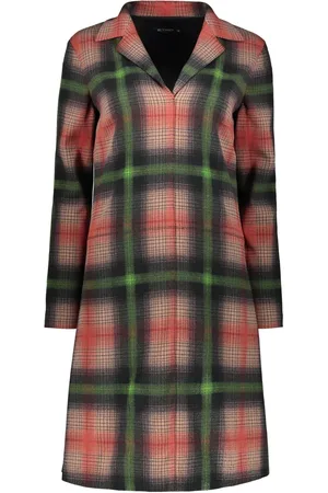 Etro Vestido midi con cuadros estampados