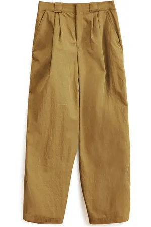 LEMAIRE Pantalones anchos con tiro alto