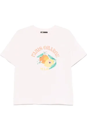 Maje Playera con estampado gráfico