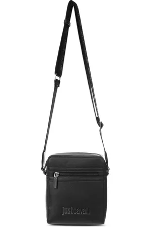 Roberto Cavalli Bolsa de hombro con logo en relieve