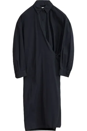 LEMAIRE Vestido midi con diseño retorcido