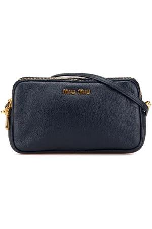Miu Miu Bolsa crossbody Madras Double Zip Camera Bag 2000-2024