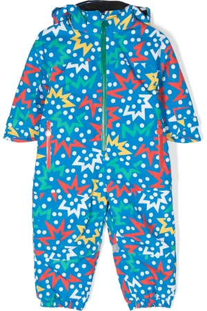 Stella McCartney Overol capitonado con estrellas estampadas