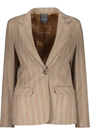 LORENA ANTONIAZZI Blazer con motivo de rayas