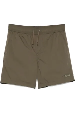 HERNO Shorts de playa con pinzas