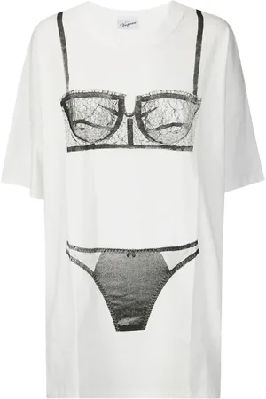Vaquera Playera de algodón