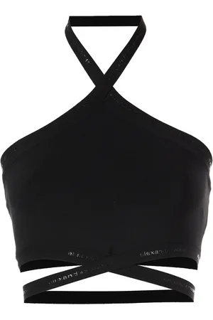 Alexander Wang Camiseta con cuello halter