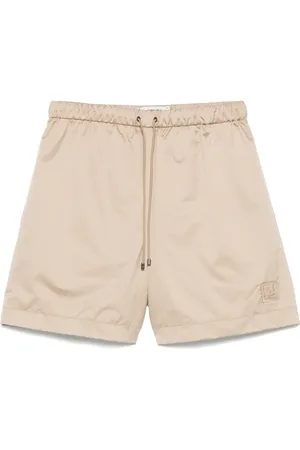 Fendi Bermudas con parche del logo