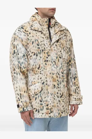 NAPA Chamarra con estampado de leopardo
