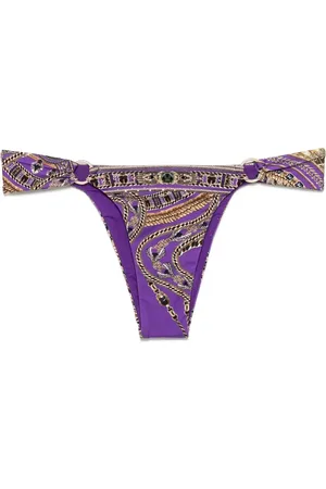 Camilla Bikini bottom con detalle de aros