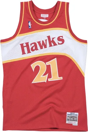 Mitchell & Ness Top NBA Atlanta Hawks 86 Dominique Wilkins Swingman