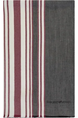 Emporio Armani Mascada con logo estampado