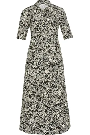 ROSETTA GETTY Vestido midi con estampado floral