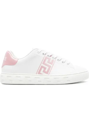 VERSACE Tenis con bordado Greca