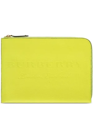 Burberry Maletín con logo en relieve