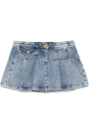 VERSACE Falda de mezclilla