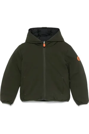 save the duck Chamarra capitonada con diseño reversible