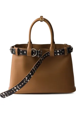 Prada Tote con detalle de hebilla grande