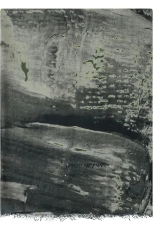 Emporio Armani Mascada con motivo abstracto