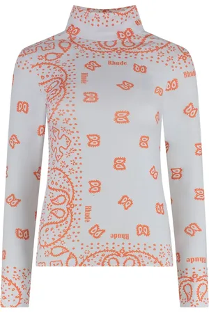 Rhude Top estampado stretch