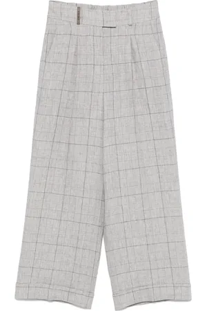 PESERICO SIGN Pantalones con motivo de cuadros príncipe de Gales