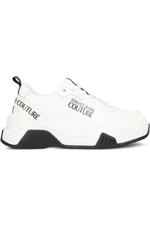 VERSACE Tenis con logo estampado