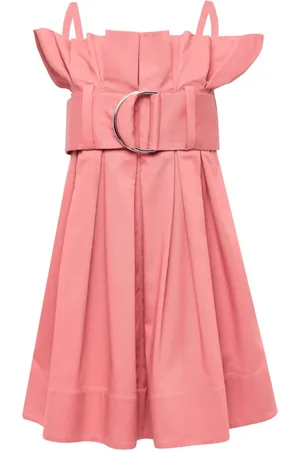 J.W.Anderson Vestido largo con pliegues