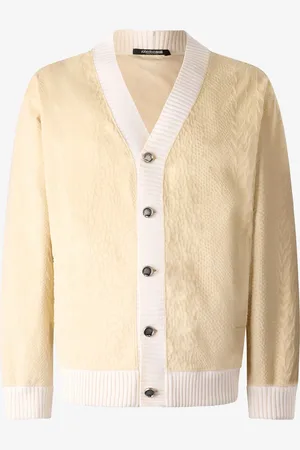 Roberto Cavalli Python-print cardigan