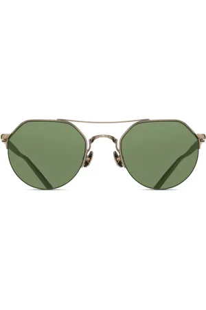 MATSUDA Lentes de sol con armazón redonda