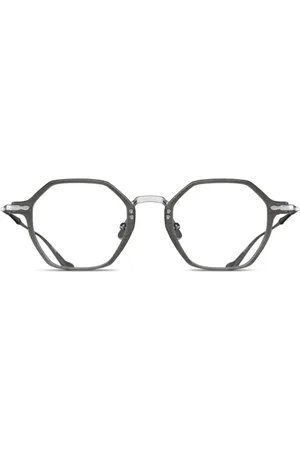 MATSUDA Lentes con acabado cepillado